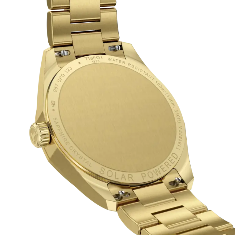 Tissot Montre Tissot PRC 100 Solaire Doré