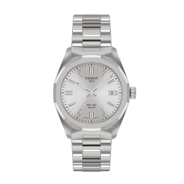 Tissot Montre Tissot PRC 100 Solaire Argent