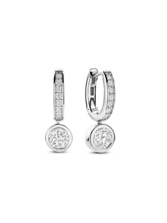 Ti Sento Milano Boucles d'oreilles Argent CZ