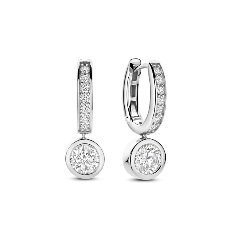 Ti Sento Milano Boucles d'oreilles Argent CZ