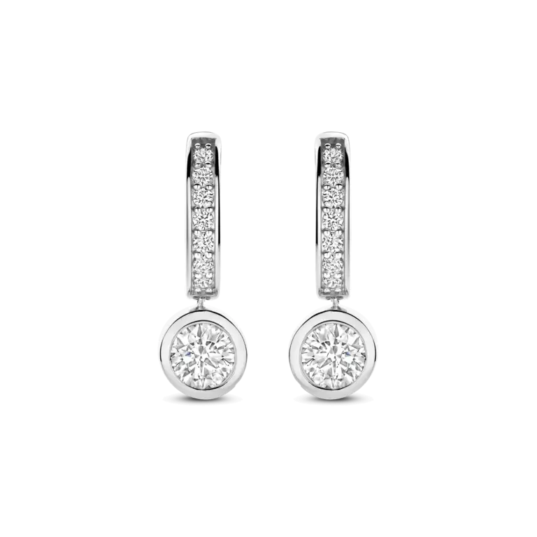 Ti Sento Milano Boucles d'oreilles Argent CZ