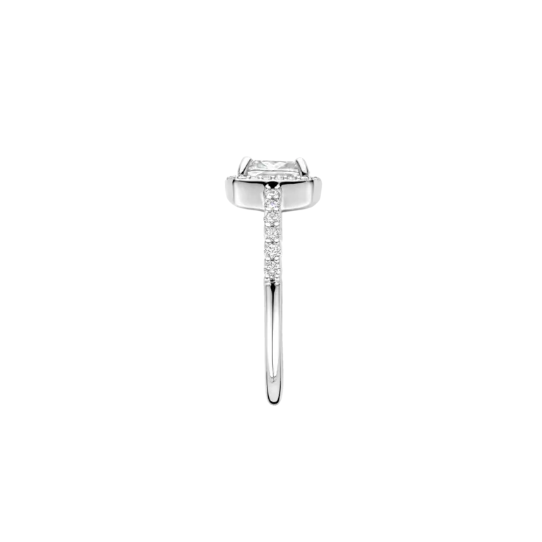 Ti Sento Milano Bague Ti Sento CZ carré