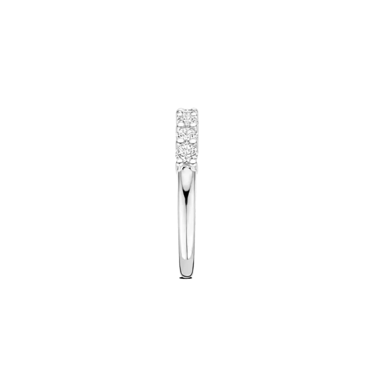 Ti Sento Milano Jonc 7 pierres cz argent