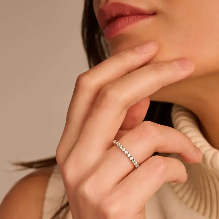 Ti Sento Milano Bague Tennis CZ
