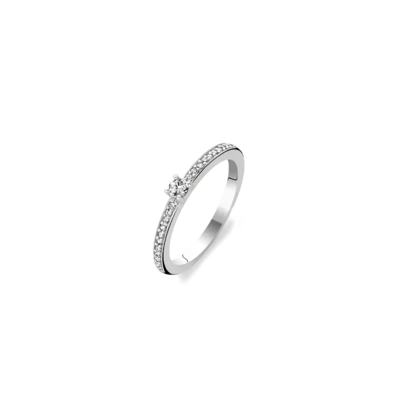Ti Sento Milano Bague Argent CZ