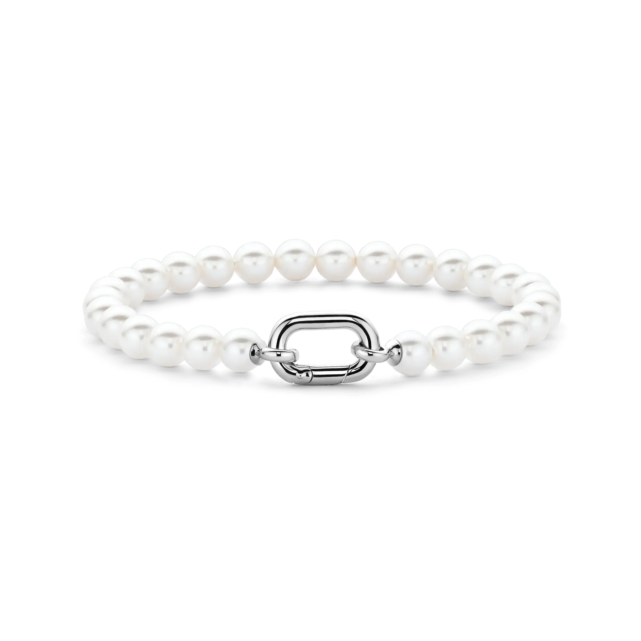 Brac argent perle