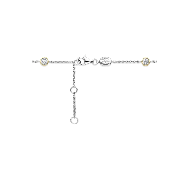 Ti Sento Milano Bracelet Argent plaqué Or CZ