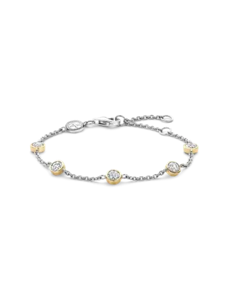 Ti Sento Milano Bracelet Argent plaqué Or CZ