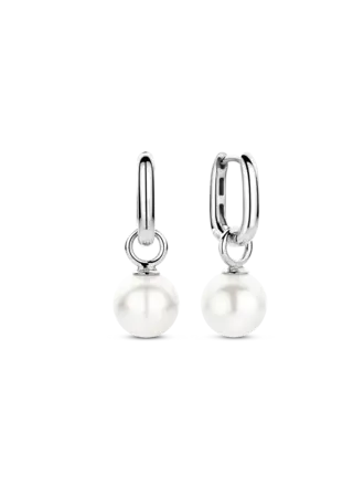 Ti Sento Milano Boucles d'oreilles Argent Perle