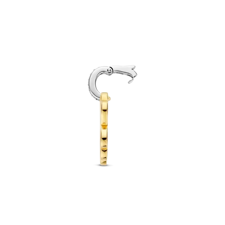 Ti Sento Milano Collier Pendentif Trefle Coeur Or