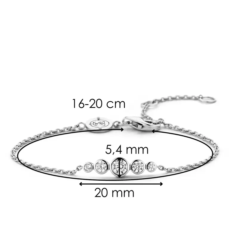 Ti Sento Milano Bracelet Argent Cz