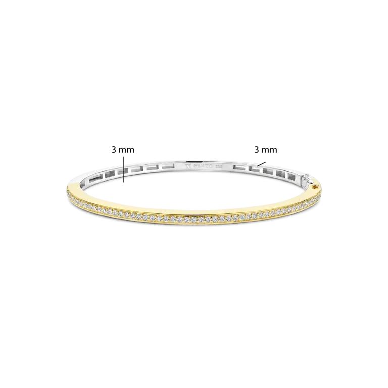 Ti Sento Milano Bracelet Argent 2 Tons CZ