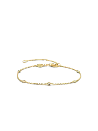 Ti Sento Milano Bracelet Argent plaqué Or CZ