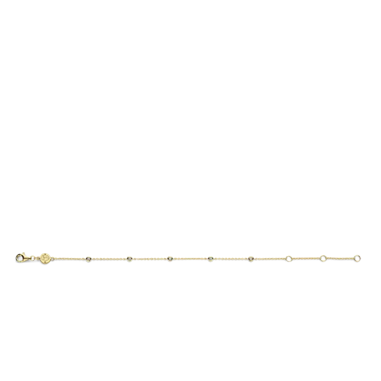 Ti Sento Milano Bracelet Argent plaqué Or CZ
