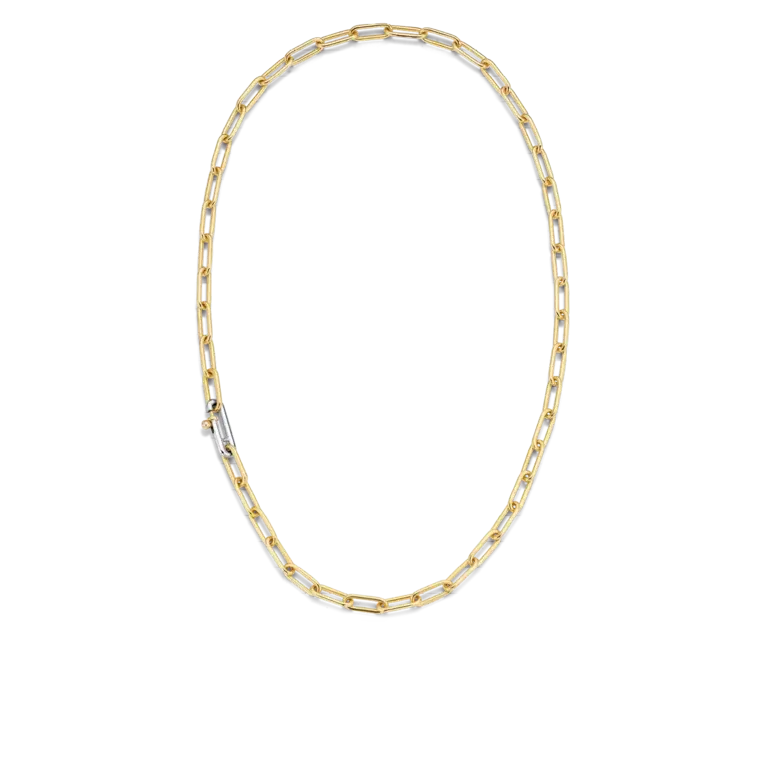 Ti Sento Milano Collier Chaîne Argent Plaqué Or