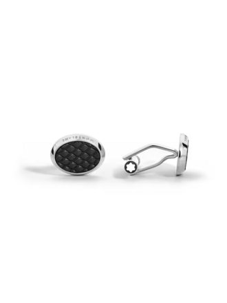 MONTBLANC Bouton de manchettre Oval Hour