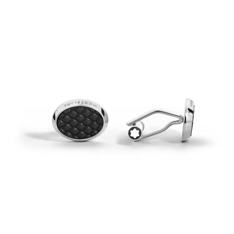 MONTBLANC Bouton de manchettre Oval Hour