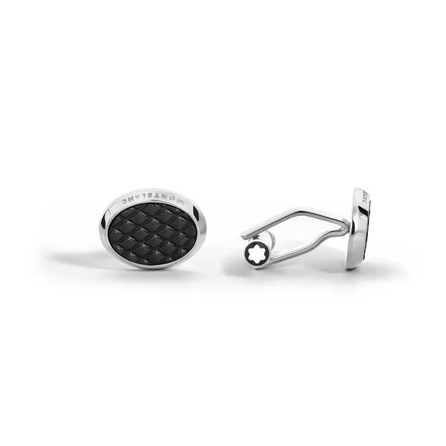 Bouton de manchettre Oval Hour
