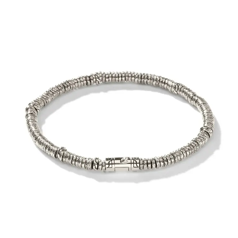 John Hardy Bracelet Classic Chain Heishi 4mm