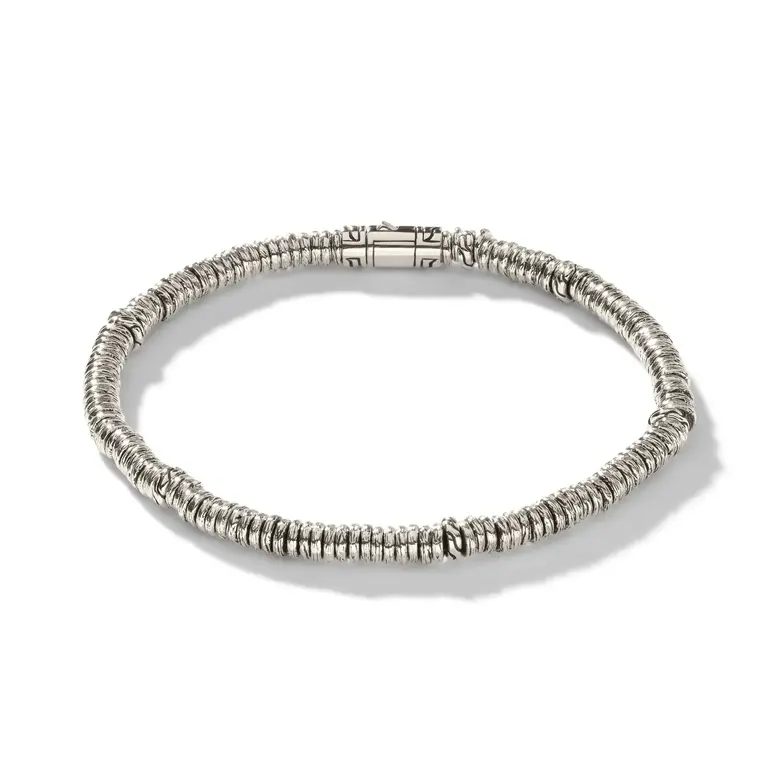 John Hardy Bracelet Classic Chain Heishi 4mm