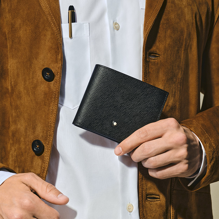 MONTBLANC Portefeuille Satorial 6cc noir