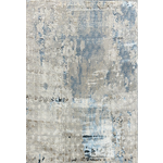 Antlanta Tapis de la collection Antlanta Tapis Géométrique - Bleu Beige Gris 04593A