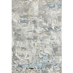 Antlanta Tapis de la collection Antlanta Tapis Abstrait Moderne - Bleu Beige Gris 04325A