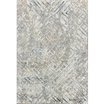 Antlanta Tapis de la collection Antlanta Tapis Géométrique Moderne - Bleu, Beige et Gris 04106A