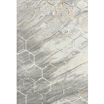 Antlanta Tapis de la collection Antlanta Tapis Géométrique - Beige, Gris et Crème 04740A