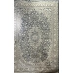 Isfehan Lux Tapis de la collection Taj - Gris et Beige 1253B