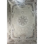 Taj Tapis de la collection Taj - Classique, Beige, Crème, Noir et Gris 1254A