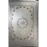 Taj Tapis de la collection Taj - Médaillon Classique, Gris et Crème 8820C
