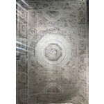 Tapis de la collection Taj - Classique Vintage 8819A, Beige et Marron Polyester