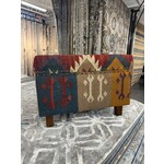 ZEN ZEN-632 MDF Storage Stool Upholstered Wool & Jute L-W-H: 60-40-45 cm