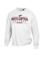 North Central College Parent Long Sleeve Comfort Wash Tee