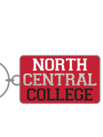 Neil Enterprises North Central College Key chain Rectangle