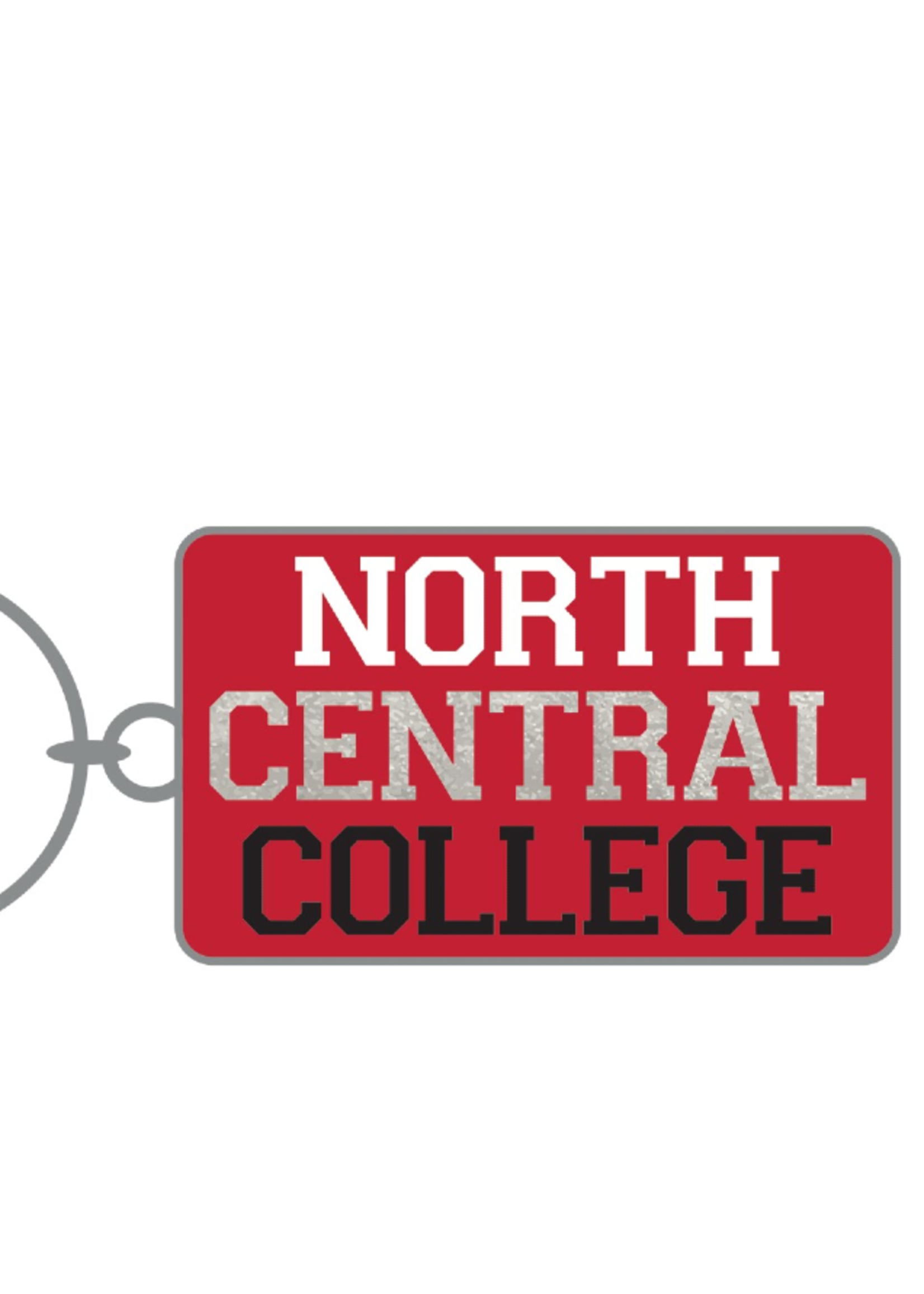 Neil Enterprises North Central College Key chain Rectangle