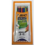BIC BIC Xtra Fun Pencil Asst #2 8pk