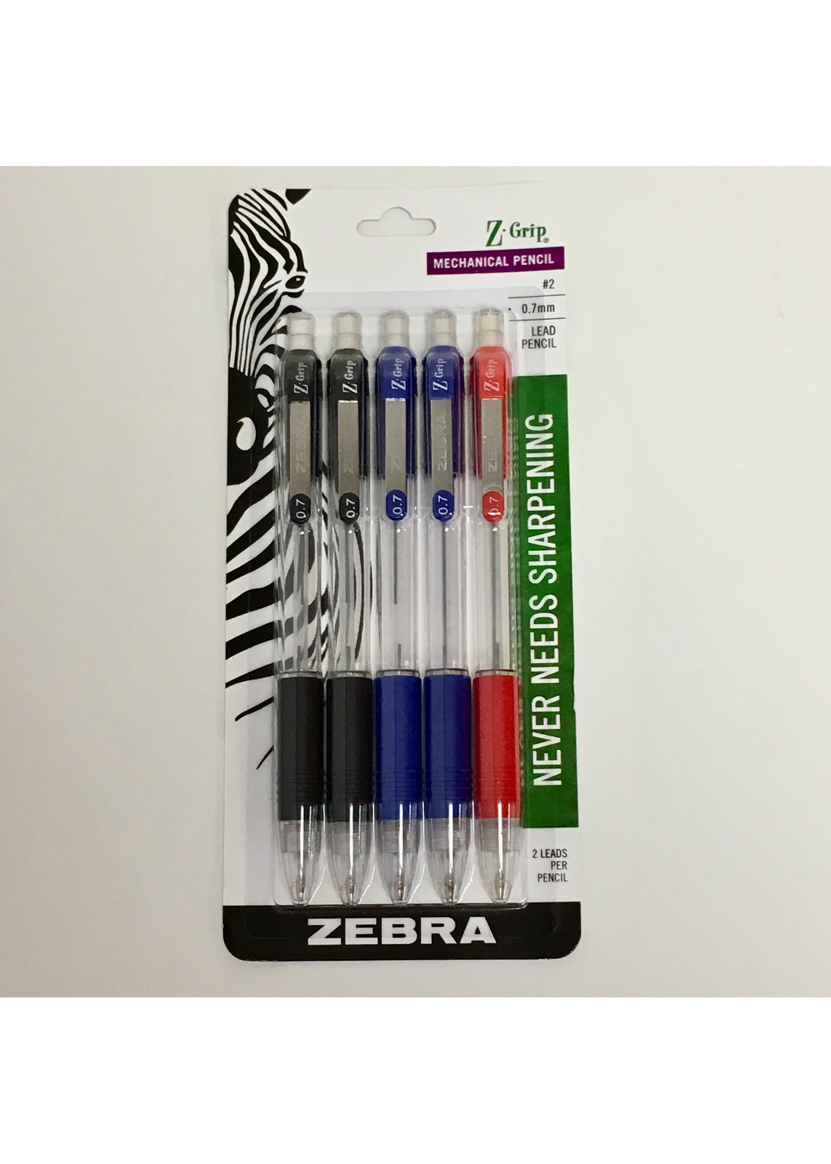 Zebra Zebra Pen Z-Grip Mechanical Pencil(Asst).7mm