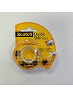 Scotch Scotch Double Sided Tape Clear 5x250in Permanent