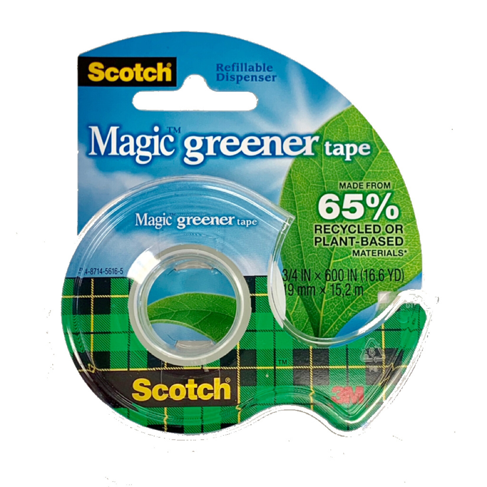 Scotch Scotch Magic Greener Tape Clear