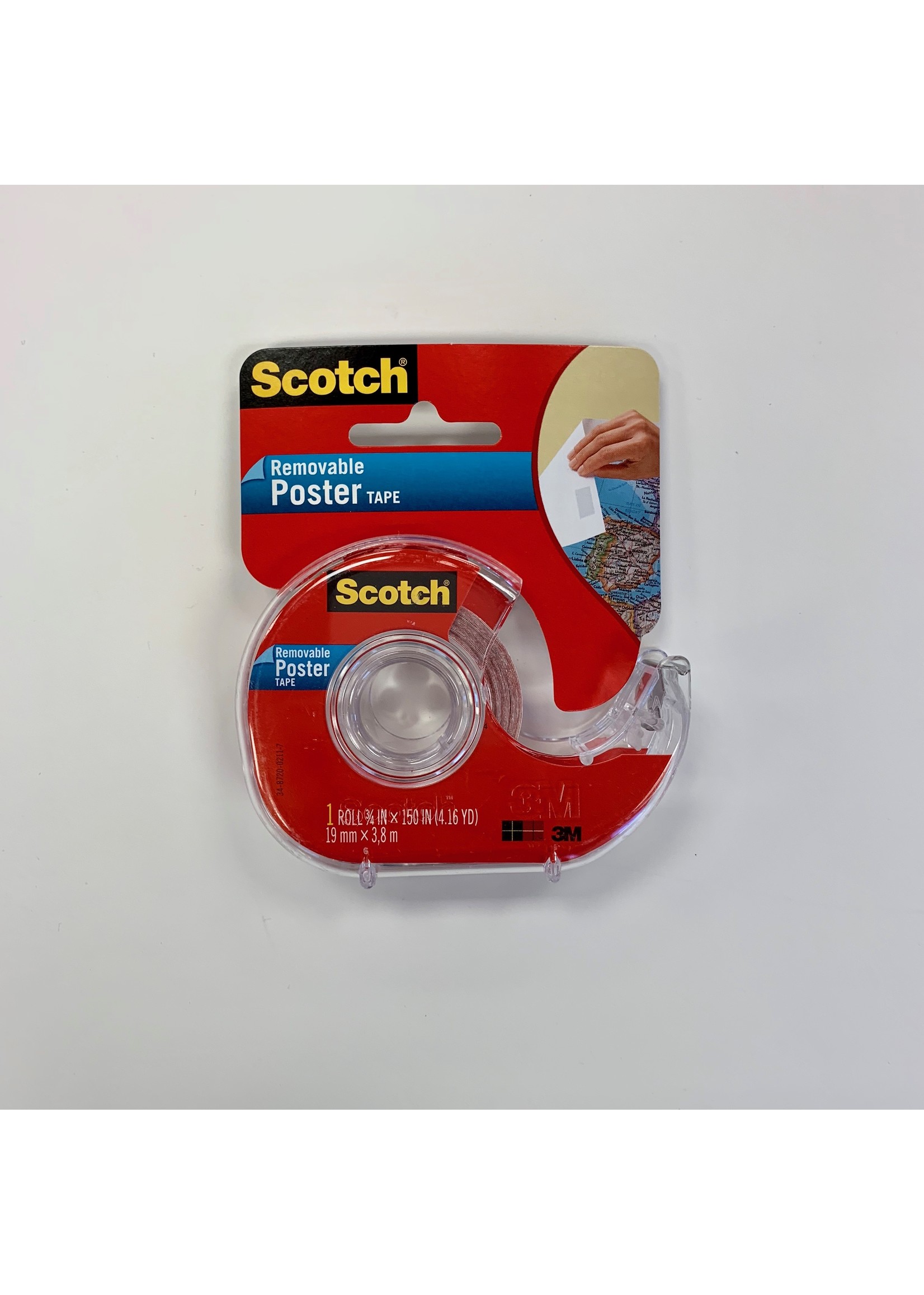 Scotch Scotch Removable Poster Tape(Clear)