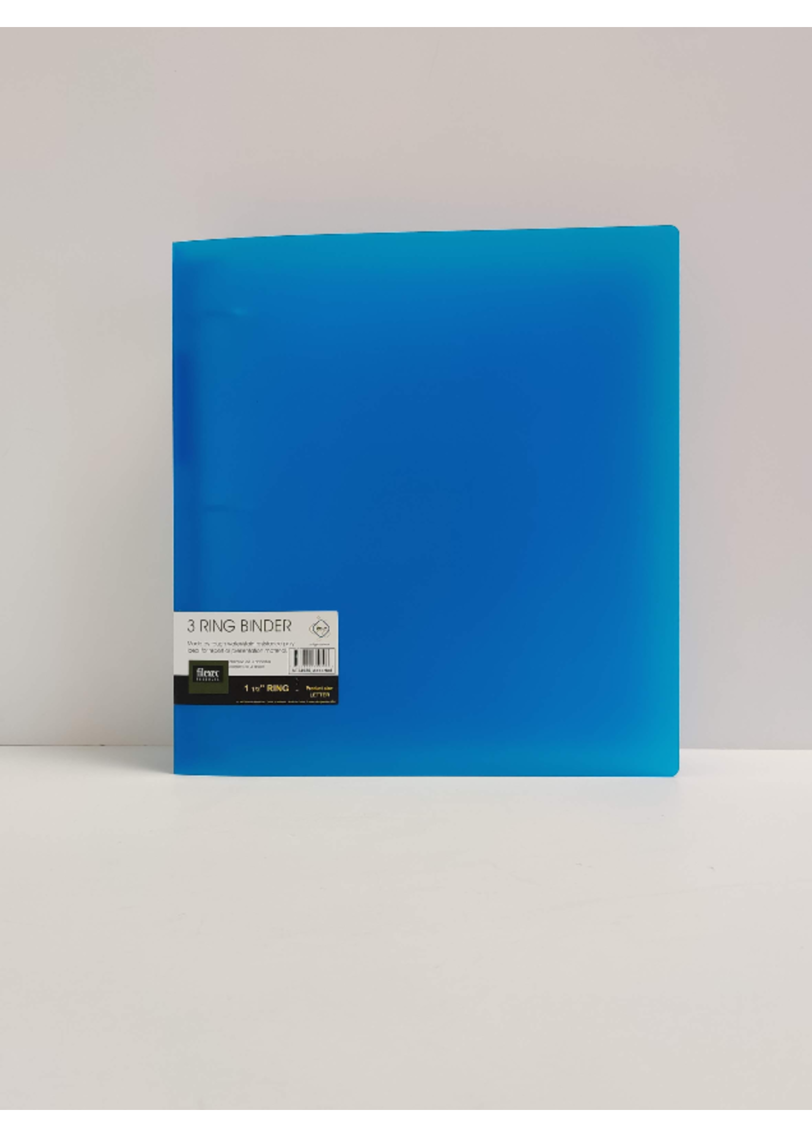 Filexec Filexec Poly Ring Binder 1.5inch Frosted sold separately