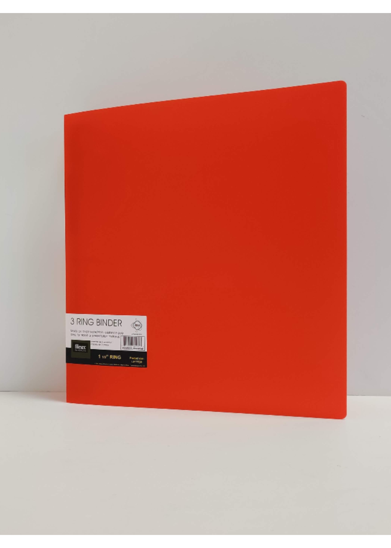 Filexec Filexec Poly Ring Binder 1.5inch Frosted sold separately