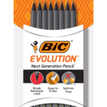 BIC BIC Evolution Woodcase Pencil Gray #2 8 Pk
