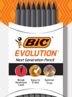 BIC BIC Evolution Woodcase Pencil Gray #2 8 Pk