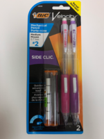 BIC BIC Velocity Side Clic Mechanical Pencil .7mm 2pk
