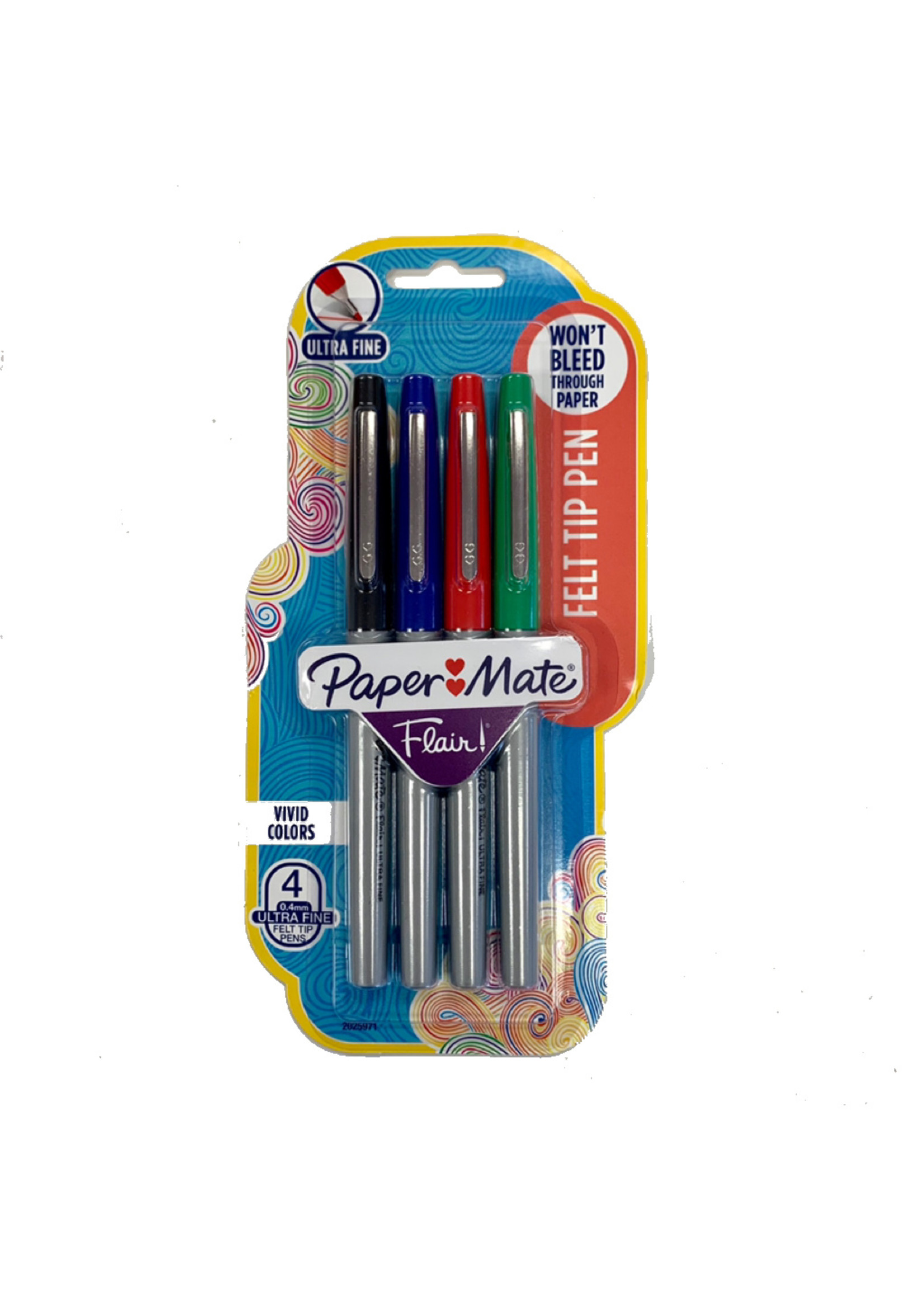 Papermate Paper Mate Flair Marker Asst 4PK