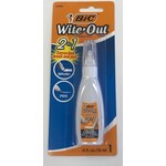 BIC BIC Wite-Out Brand 2-in-1 Correction Fluid Brush & Pen