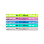 Helix Shatter-Resistant Ring Binder Ruler(Assorted)12in.